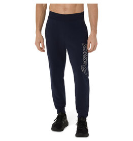 Asics ASICS LOGO SWEATPANT-Heren-MIDNIGHT/BIRCH