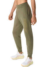 Asics ASICS LOGO SWEATPANT-Heren-MANTLE GREEN