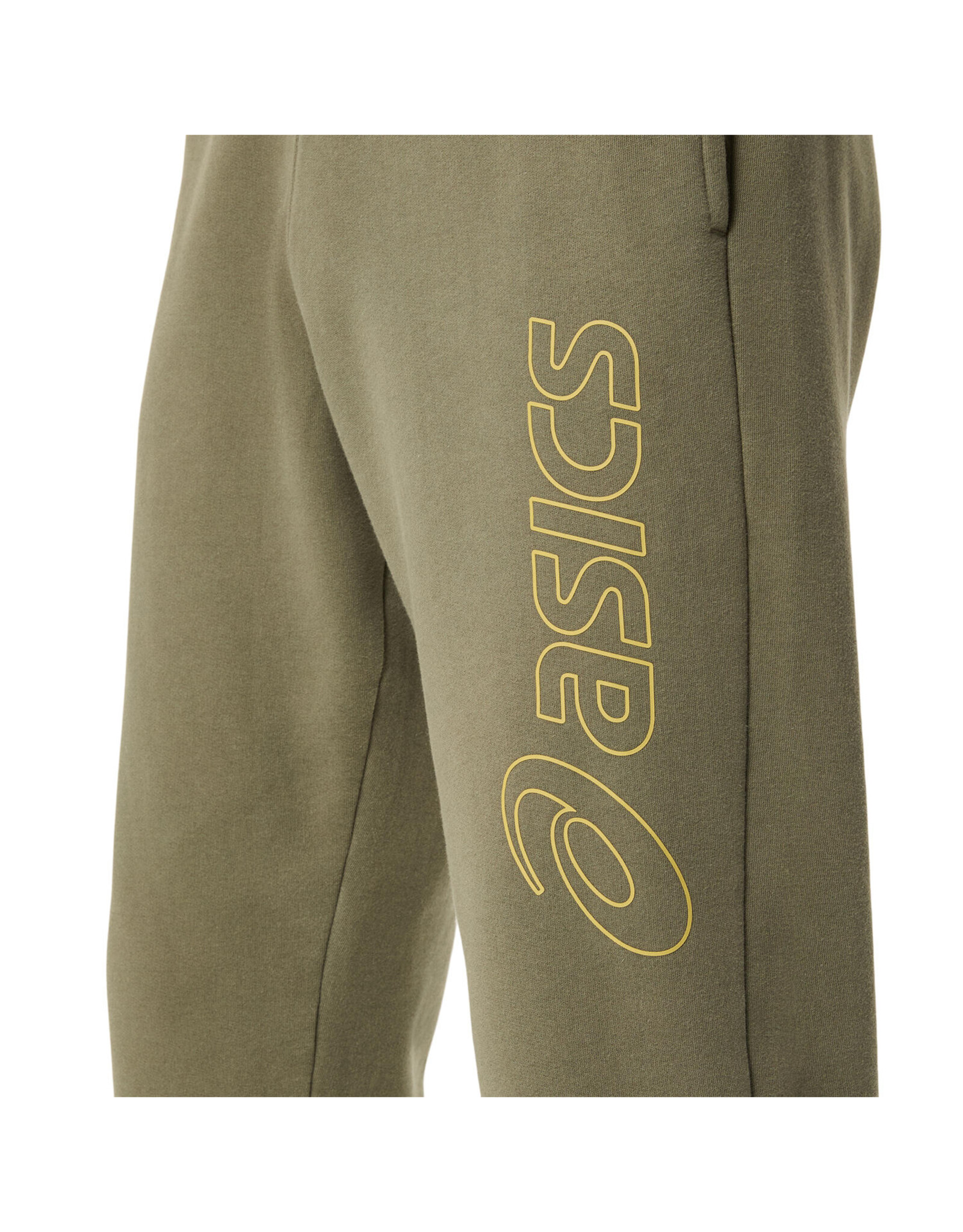 Asics ASICS LOGO SWEATPANT-Heren-MANTLE GREEN