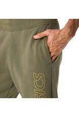 Asics ASICS LOGO SWEATPANT-Heren-MANTLE GREEN