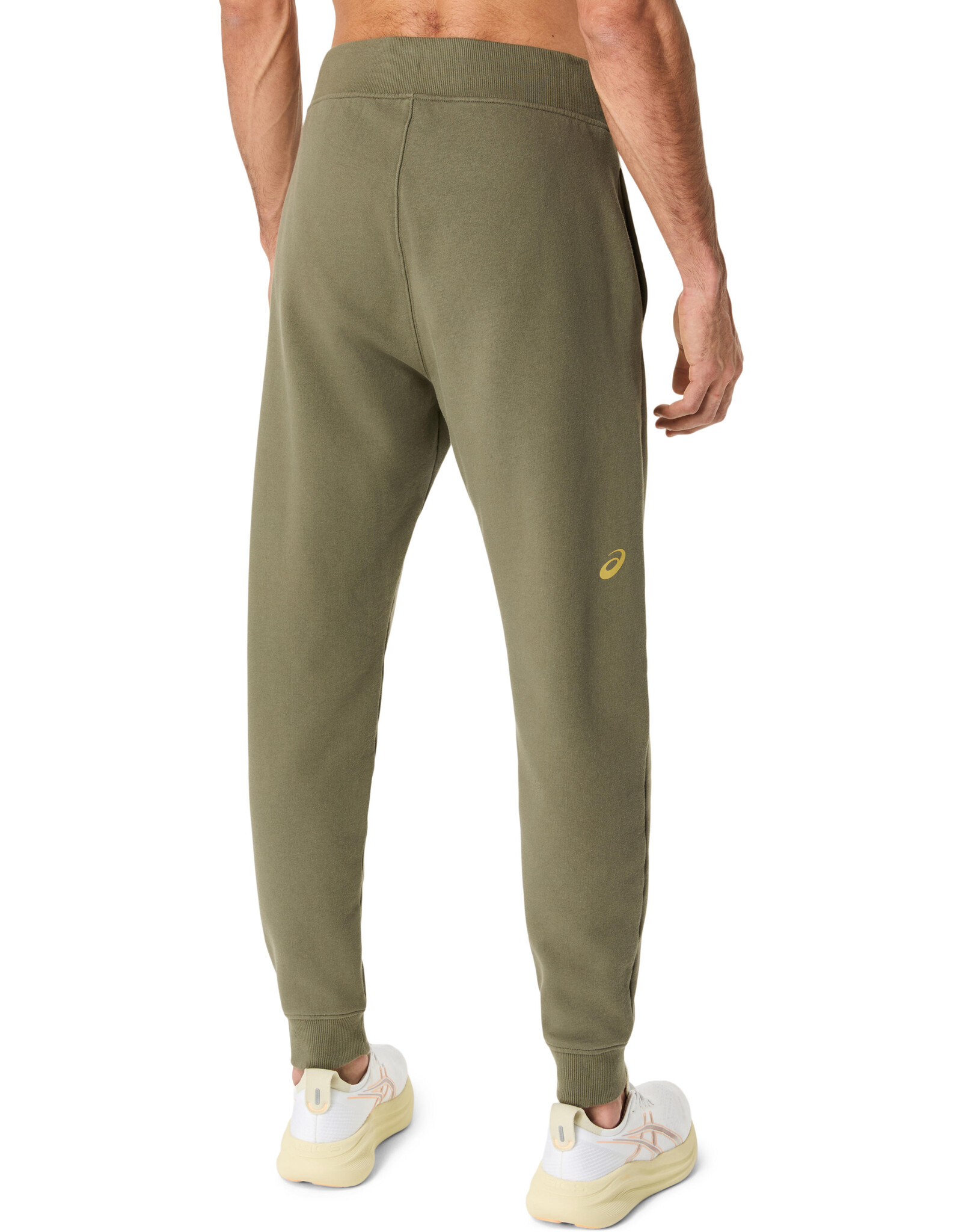 Asics ASICS LOGO SWEATPANT-Heren-MANTLE GREEN