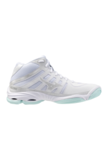 Mizuno SHOE WAVE VOLTAGE MID-Dames-White/BlueTint