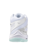 Mizuno SHOE WAVE VOLTAGE MID-Dames-White/BlueTint