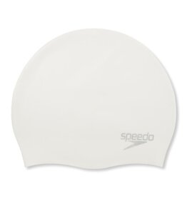 Speedo MOULDED SIL CAP WHI
