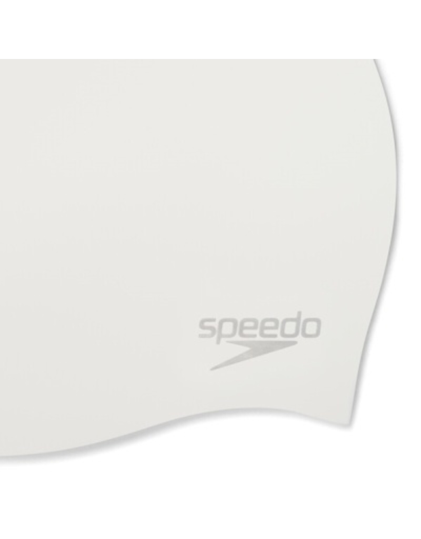 Speedo MOULDED SIL CAP WHI
