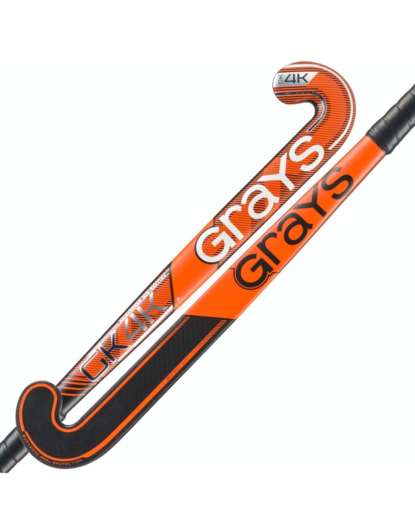 Grays GK Elite 4k Snr-Black / Orange