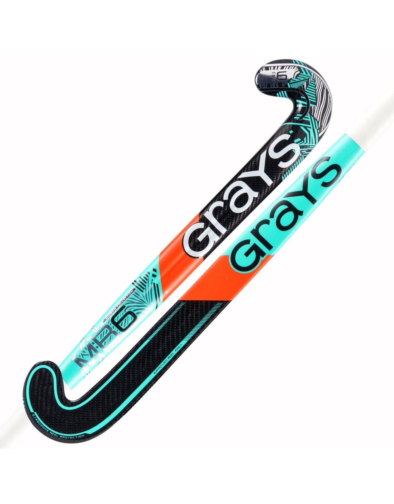 Grays Midbow 6 Jnr-Black / Aqua