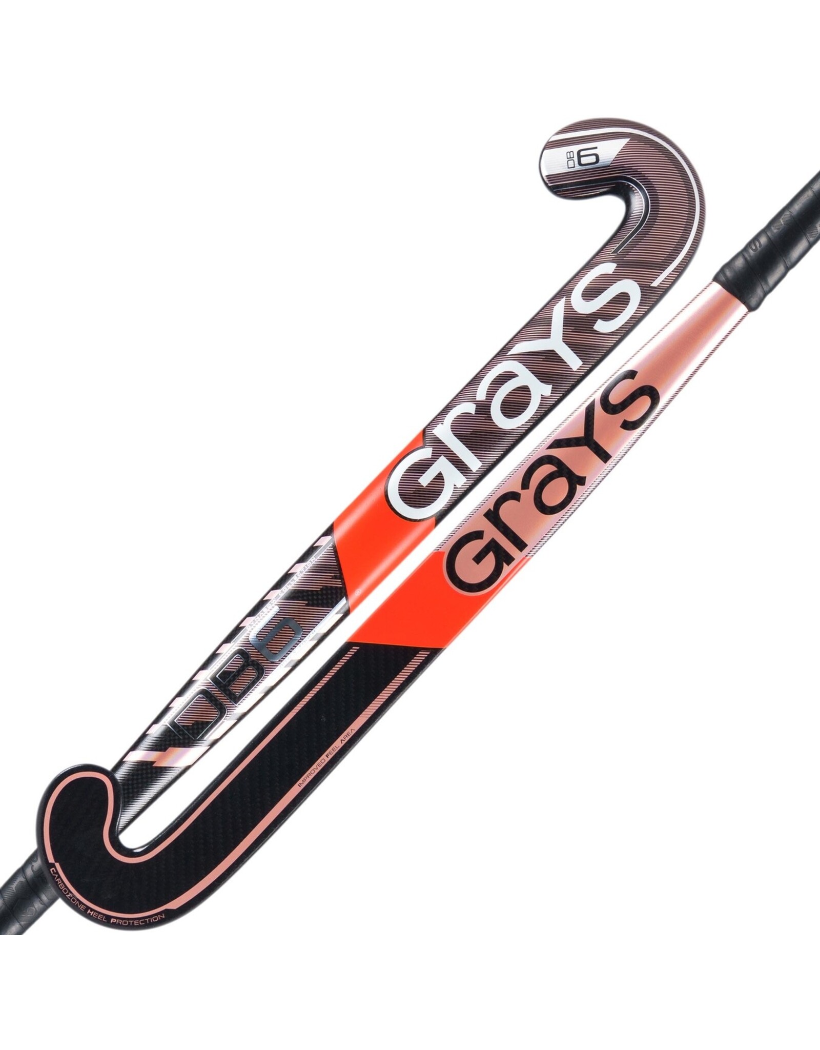 Grays Dynabow 6 Jnr-Black / Metallic Pink