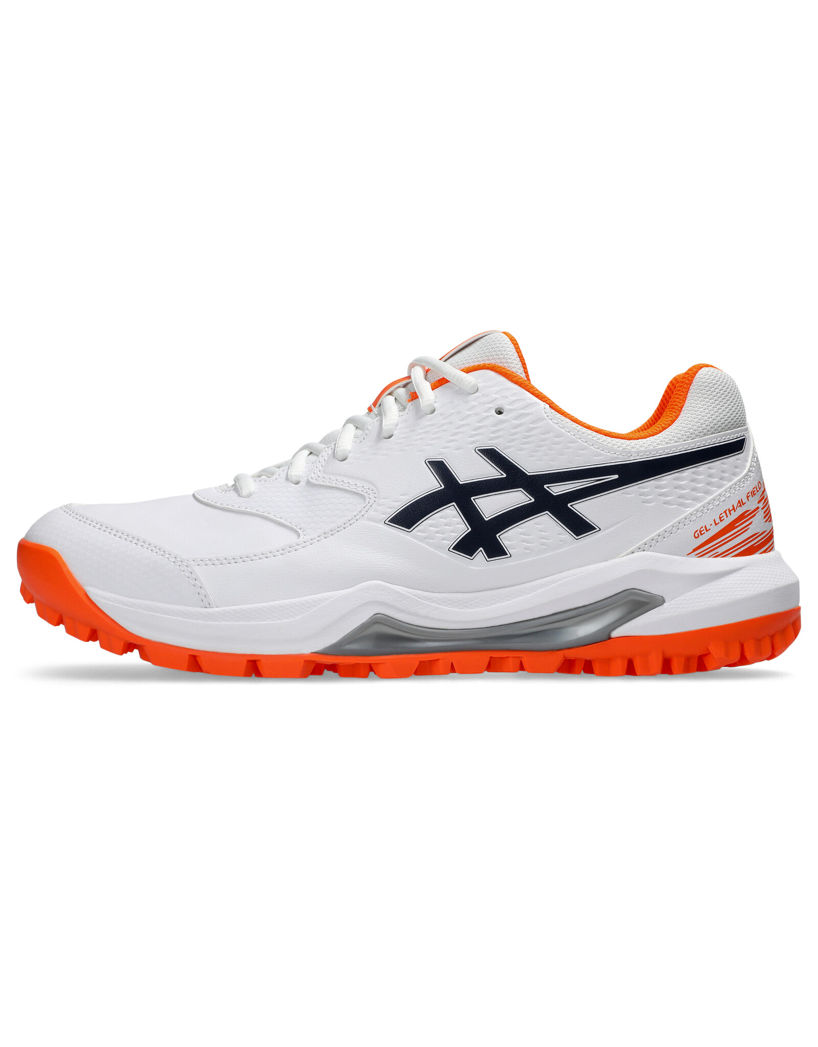 Asics GEL-LETHAL FIELD 2-Unisex-WHITE/MIDNIGHT