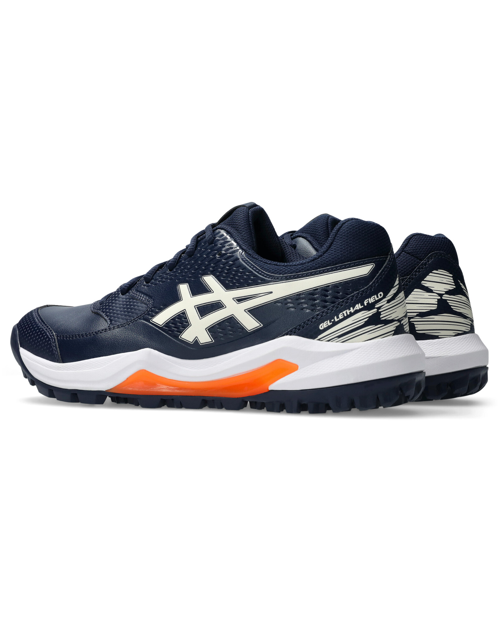 Asics GEL-LETHAL FIELD 2-Unisex-MIDNIGHT/CREAM