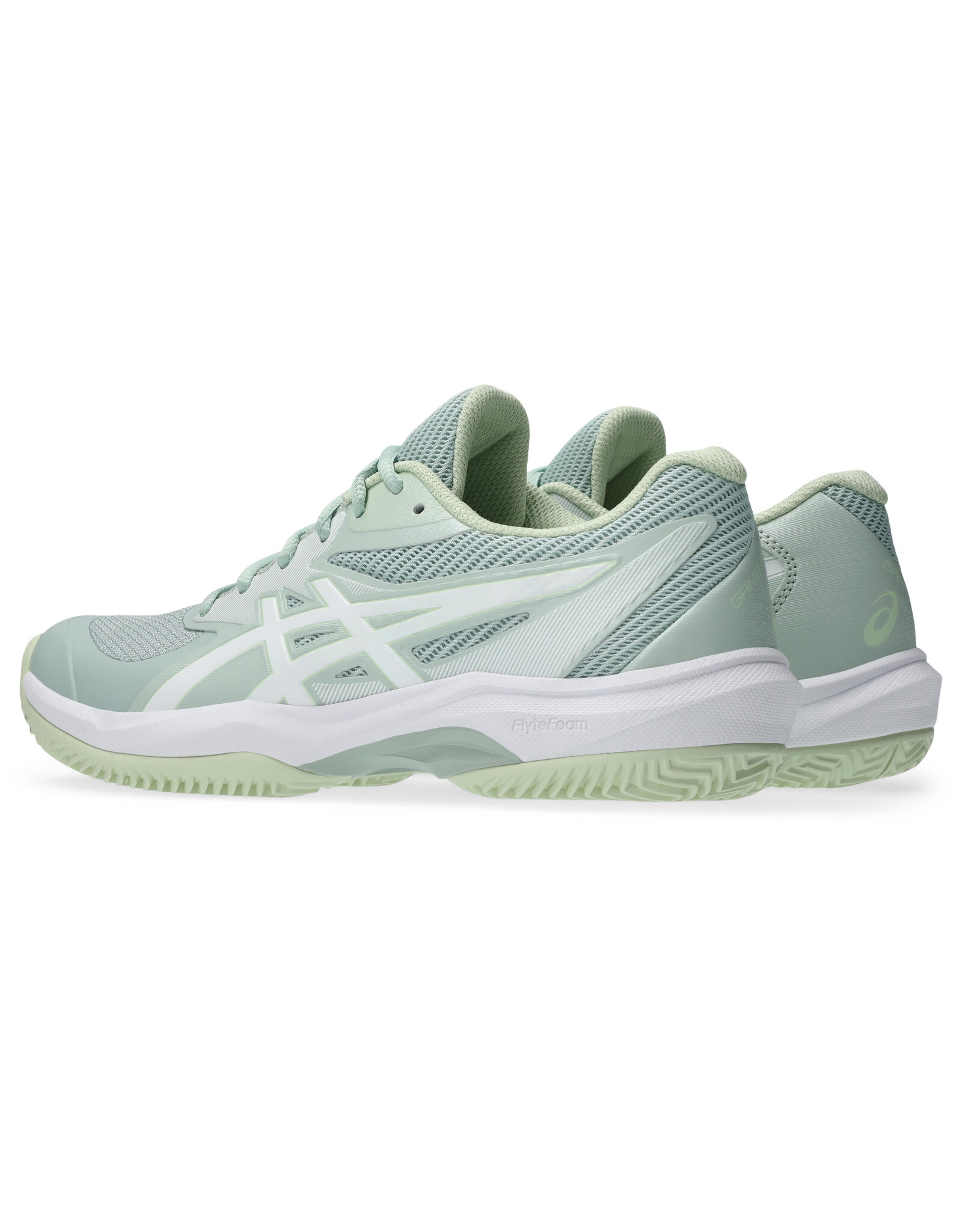 Asics GAME FF CLAY/OC-Dames-LICHEN ROCK/WHITE