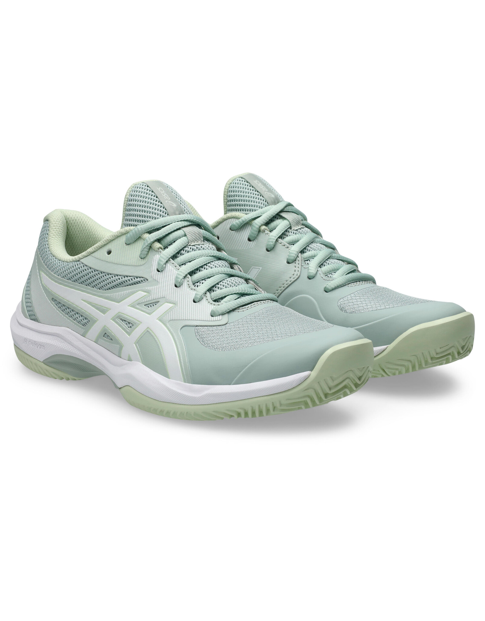 Asics GAME FF CLAY/OC-Dames-LICHEN ROCK/WHITE