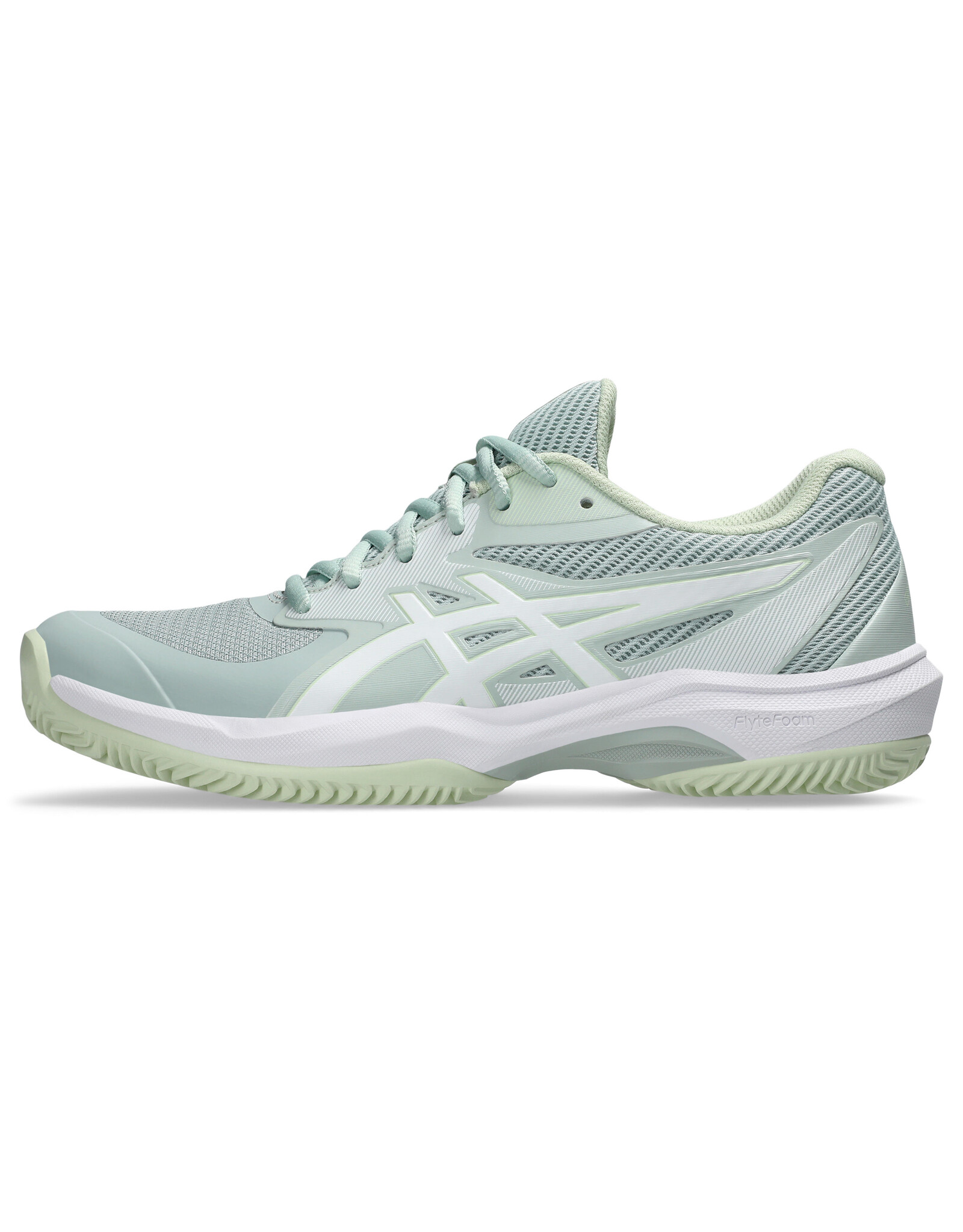 Asics GAME FF CLAY/OC-Dames-LICHEN ROCK/WHITE
