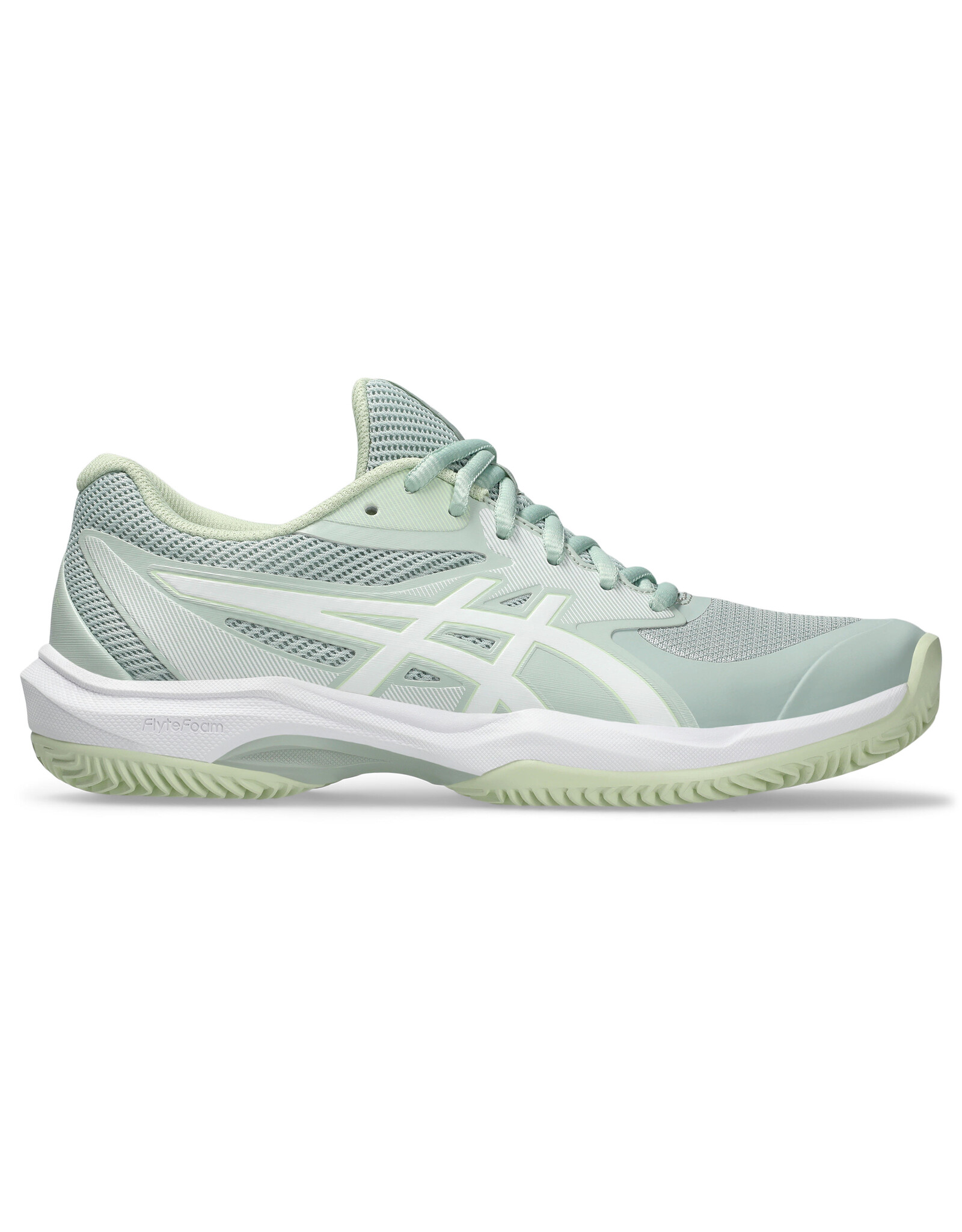 Asics GAME FF CLAY/OC-Dames-LICHEN ROCK/WHITE