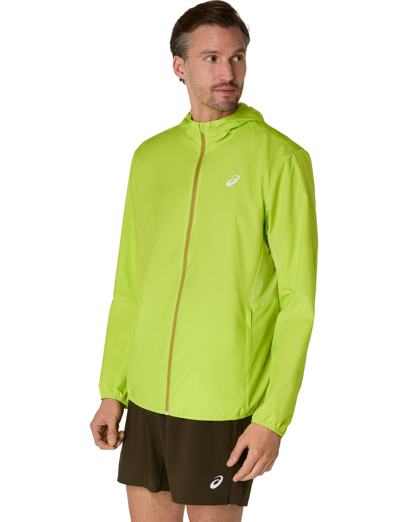 Asics ASICS CORE JACKET-Heren-NEON LIME
