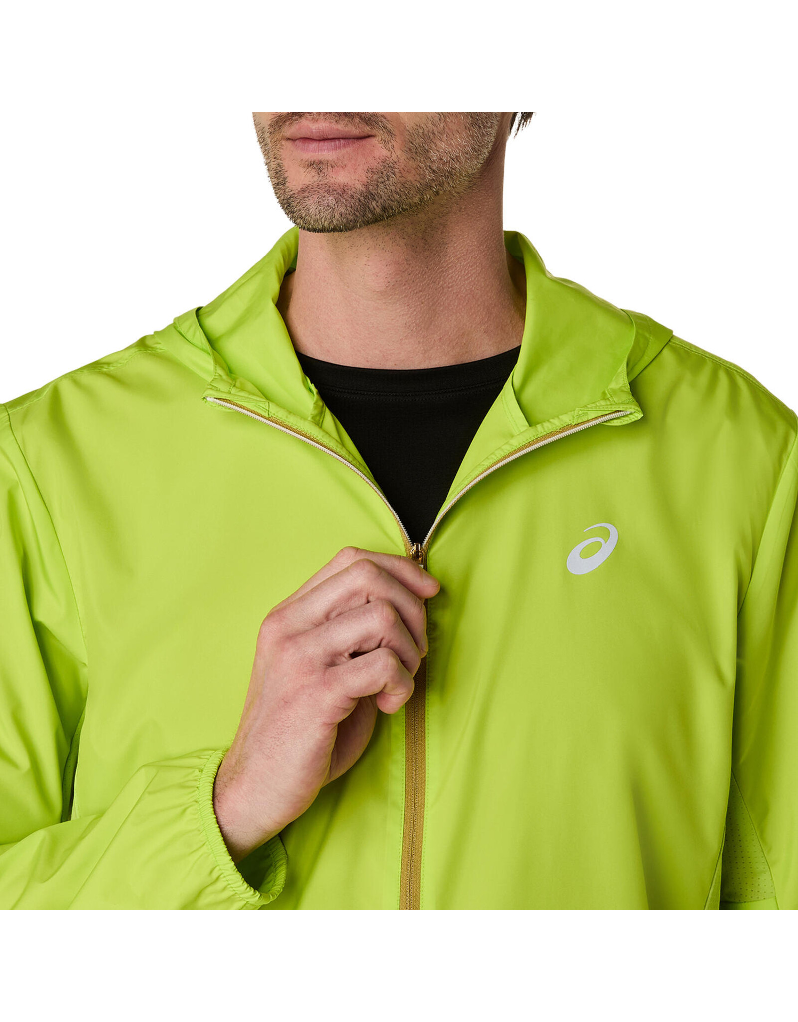 Asics ASICS CORE JACKET-Heren-NEON LIME