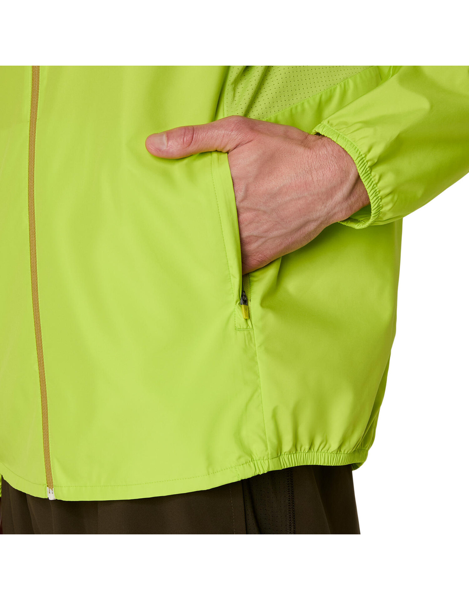 Asics ASICS CORE JACKET-Heren-NEON LIME