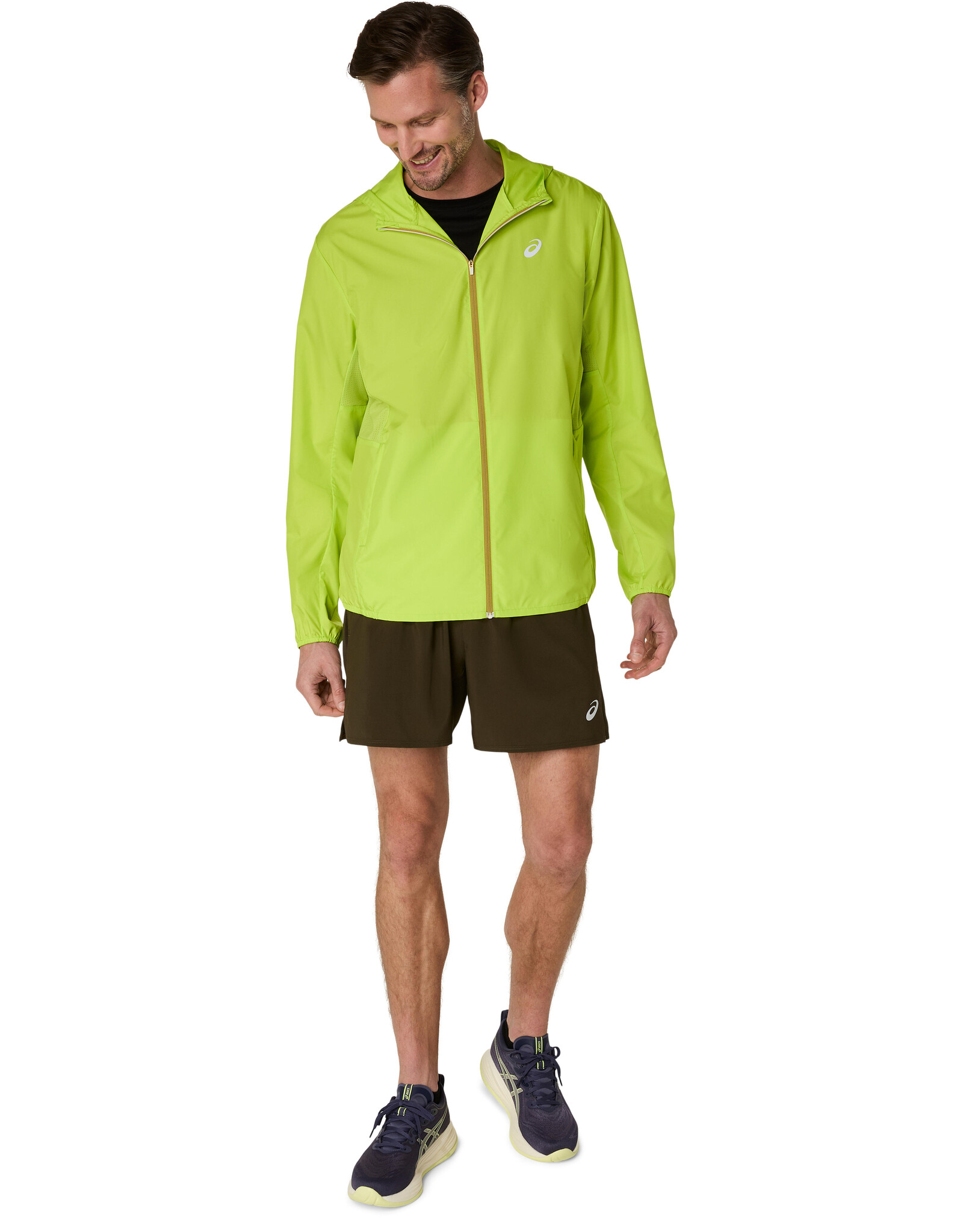 Asics ASICS CORE JACKET-Heren-NEON LIME