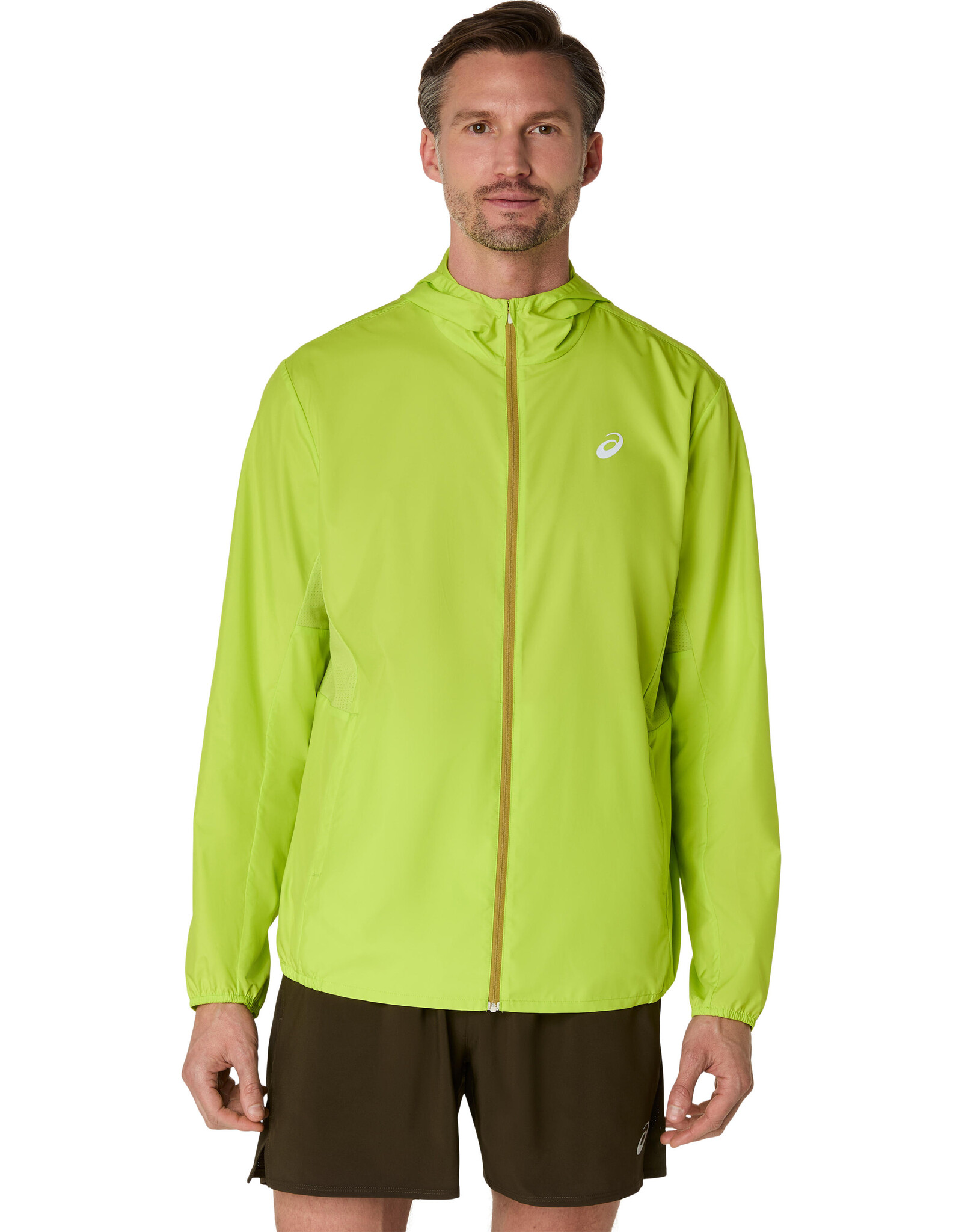 Asics ASICS CORE JACKET-Heren-NEON LIME