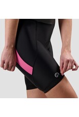 Rogelli Ds Wielerbroek bret. Core Zwart/Roze Rogelli Ds Wielerbroek bret. Core Zwart/Roze