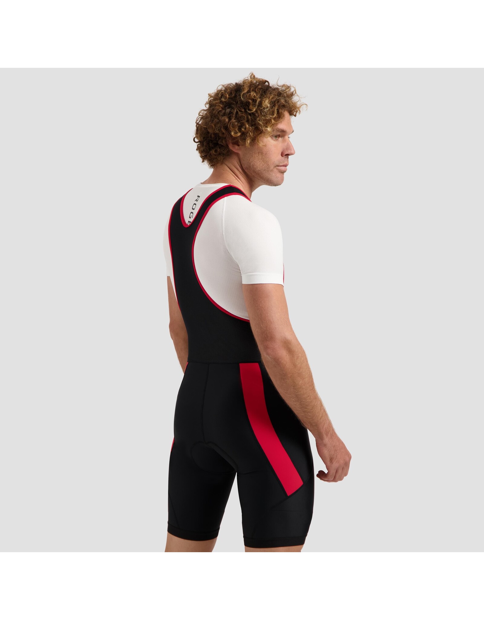 Rogelli Wielerbroek Core Bret. Zwart/Rood