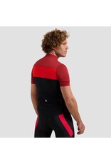 Rogelli Wielershirt KM Core Block Zwart/Groen/Geel Rogelli Wielershirt KM Core Block Zwart/Groen/Geel