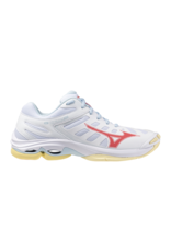 Mizuno SHOE WAVE VOLTAGE-Dames-White/CalypsoCoral/PaleBanana