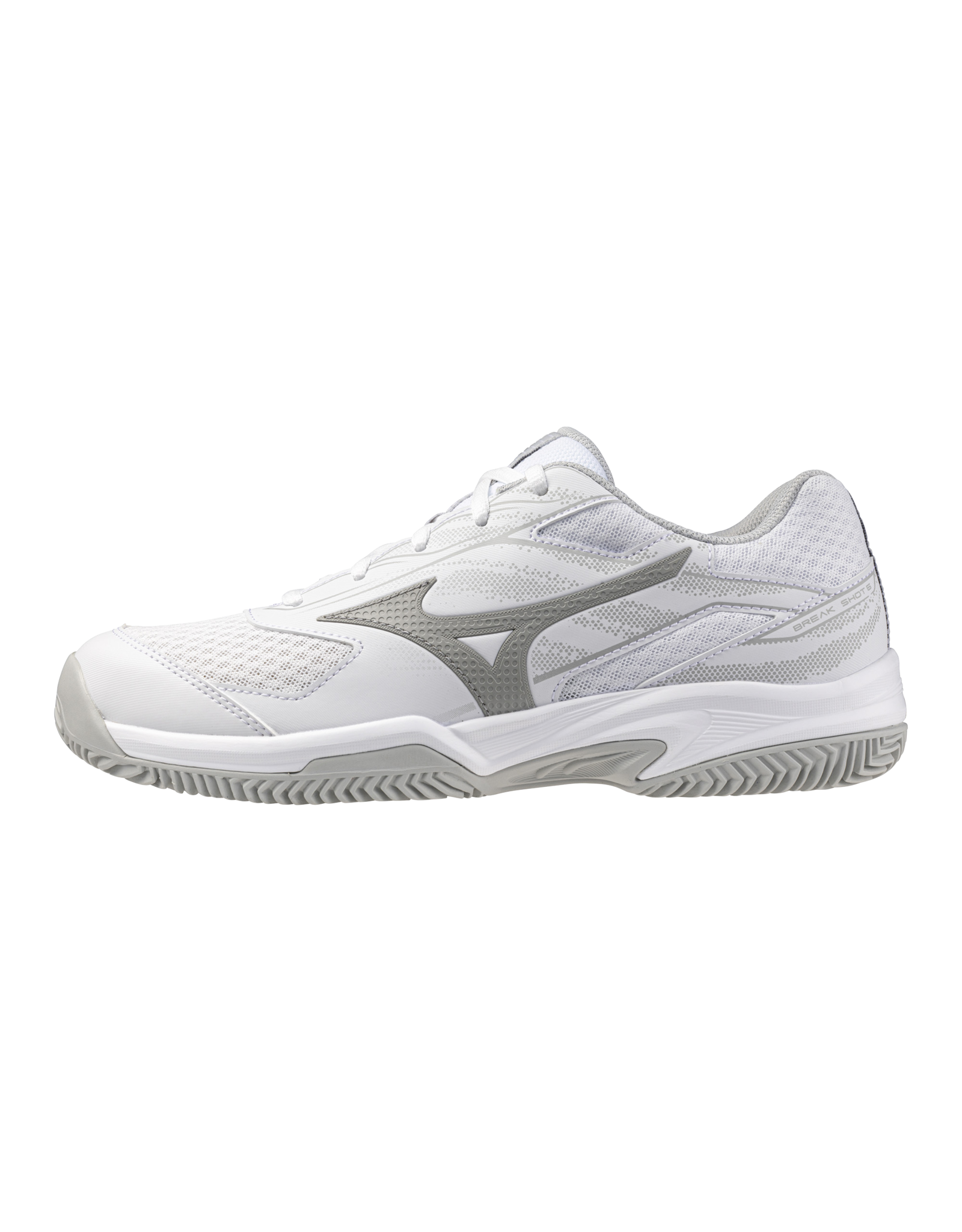 Mizuno SHOE BREAK SHOT 5 CC-Dames-White/Ultimate Gray/Harbor Mist