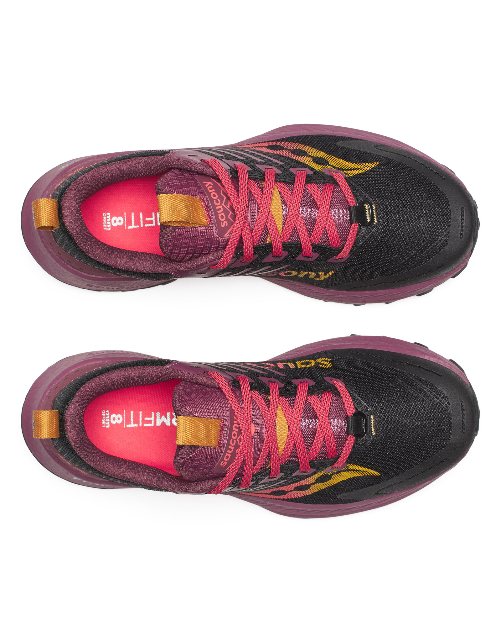 Saucony RIDE TR2 -Dames-BLACK/TERRA