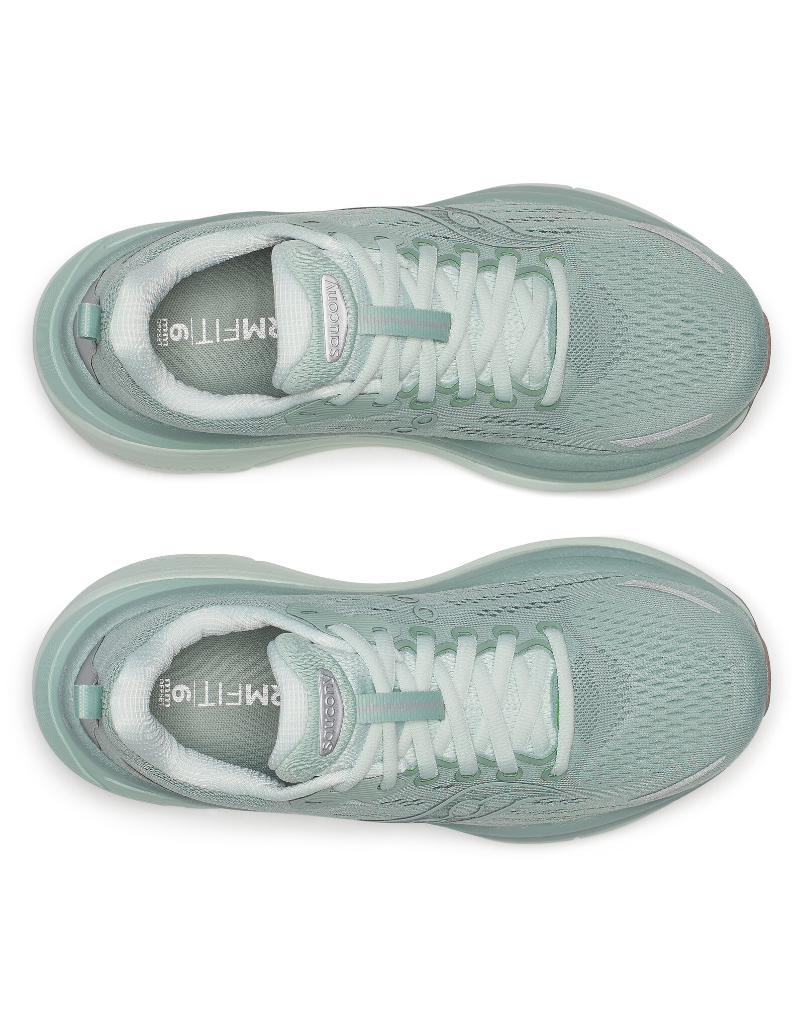 Saucony HURRICANE 25 -Dames-ICEBERG/ALOE