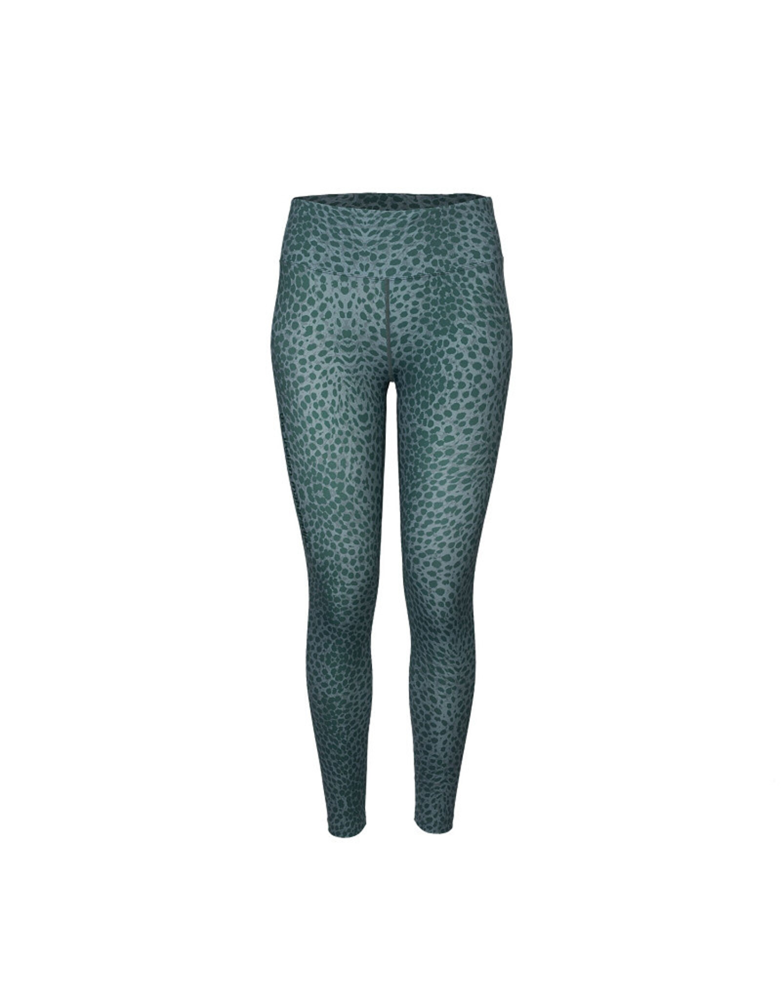 The Indian Maharadja Women Leopard Tight-dckgrn