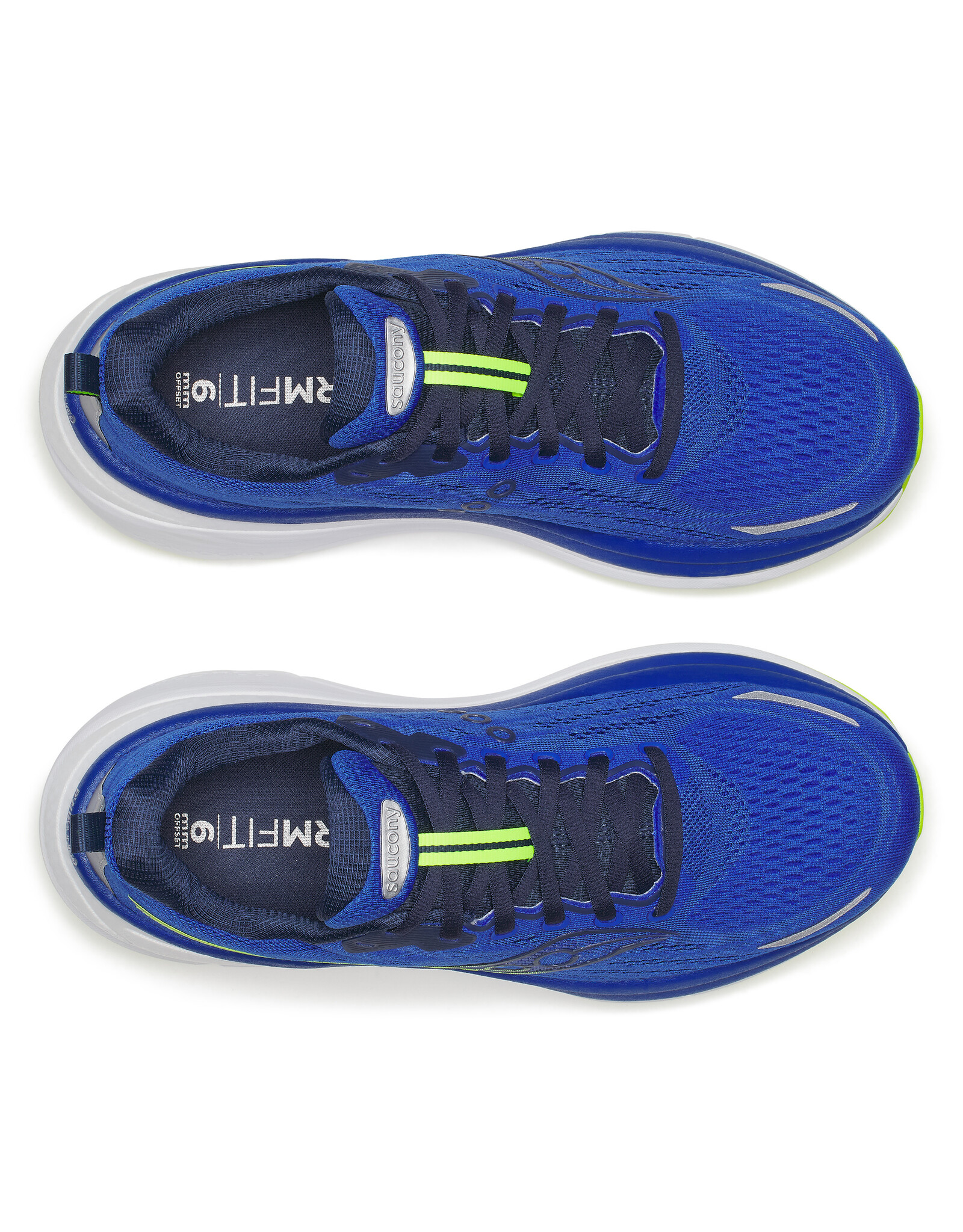 Saucony HURRICANE 25 -Heren-LAPIS/CITRON