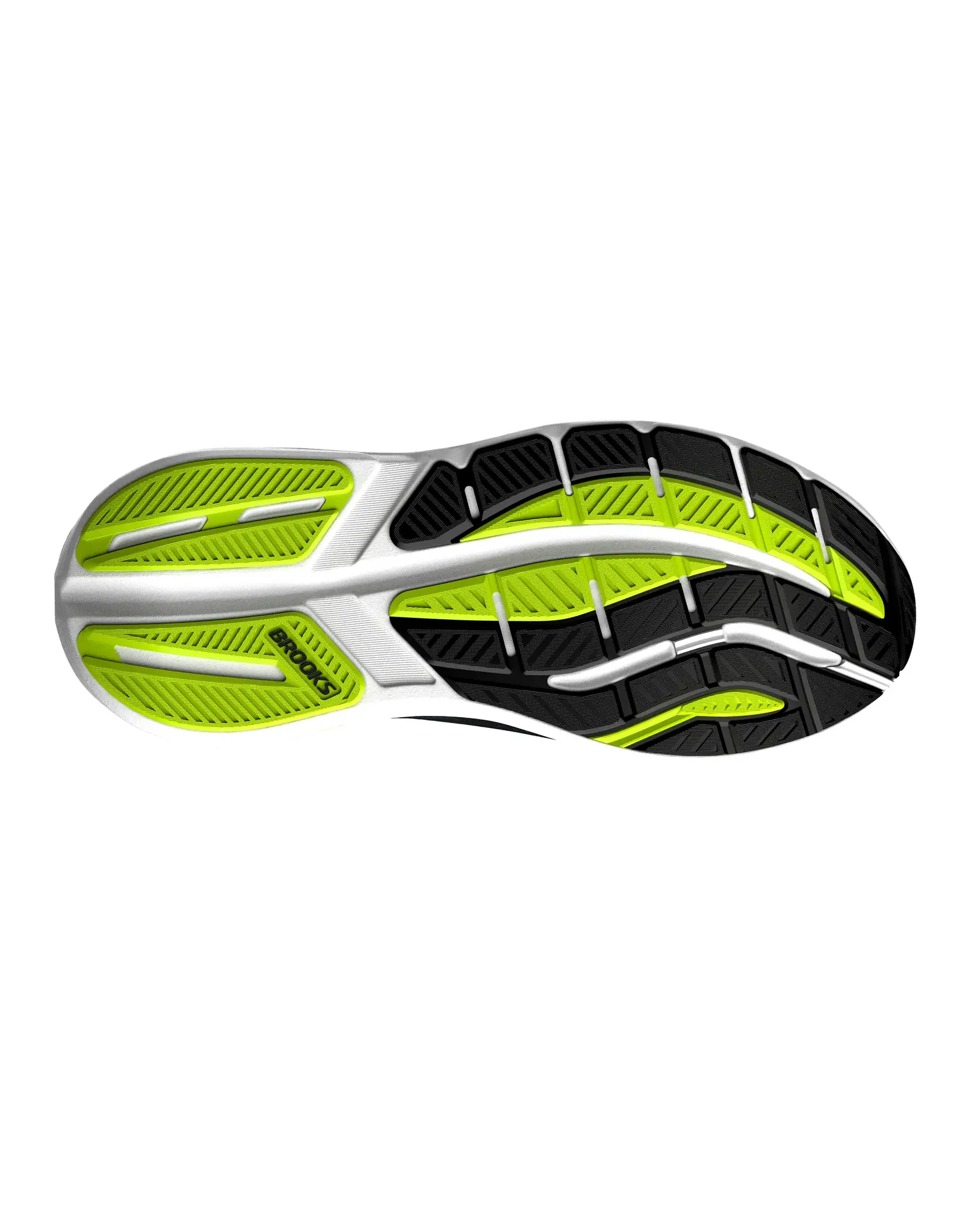 Brooks Ghost Max 3-Heren-Black/Navy/Acid Lime