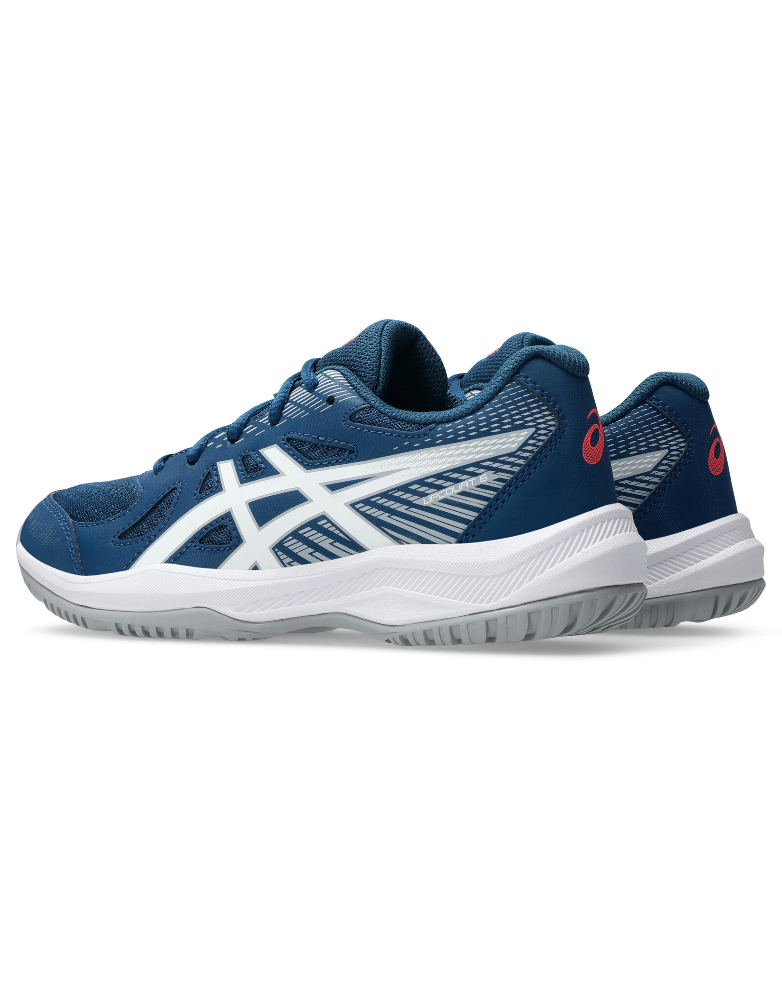 Asics UPCOURT 6 GS-Kinderen-MAKO BLUE/WHITE