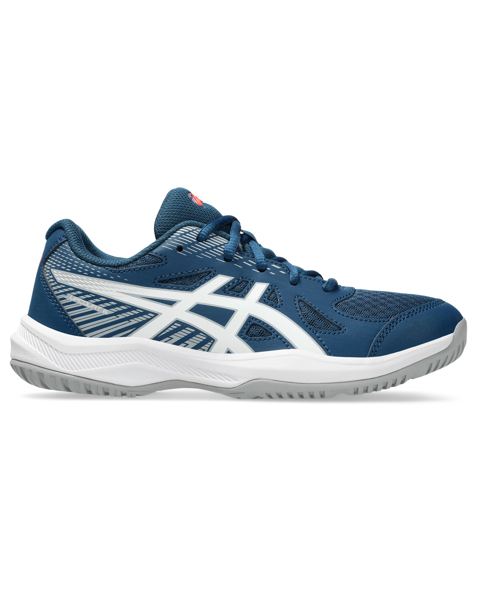 Asics UPCOURT 6 GS-Kinderen-MAKO BLUE/WHITE