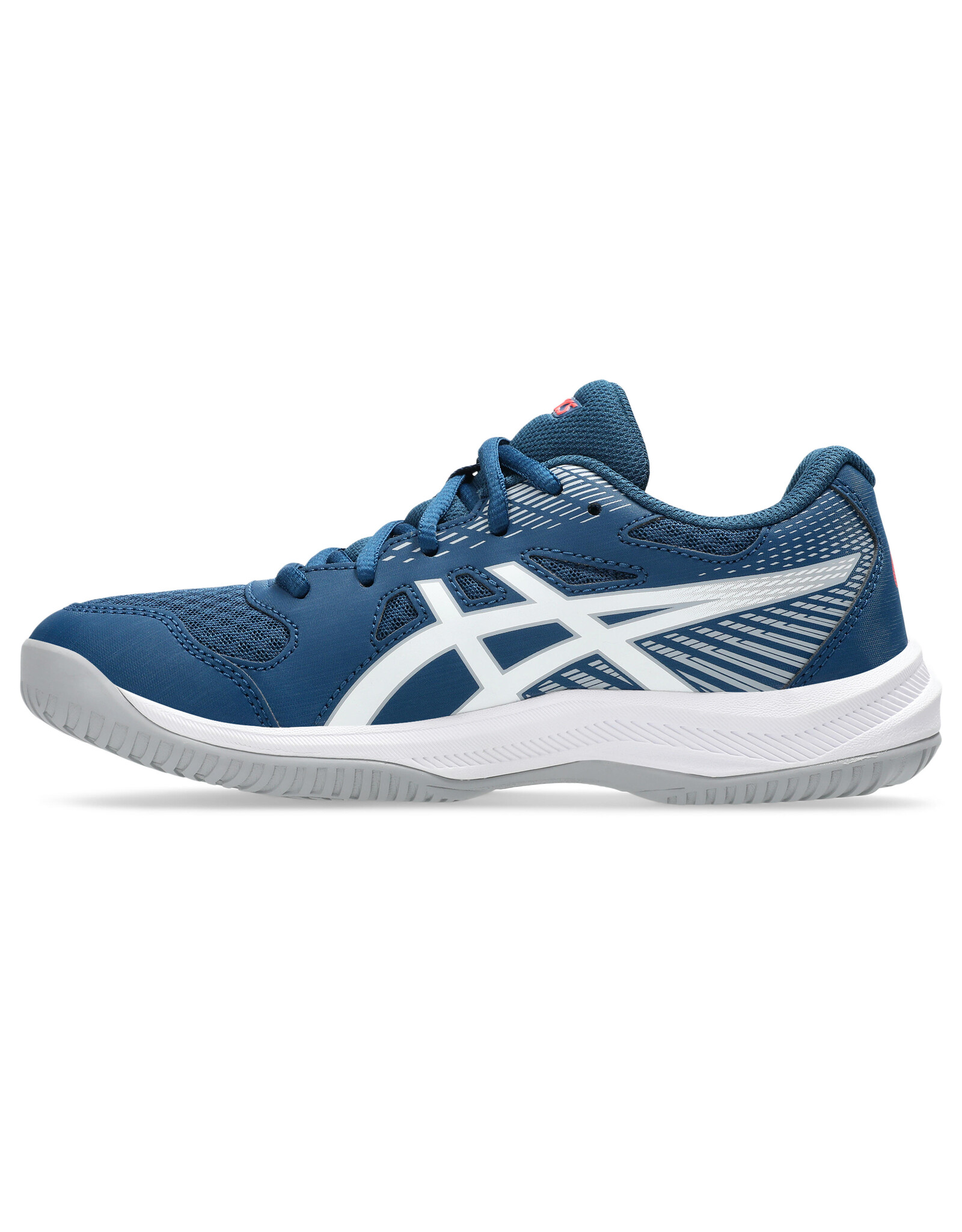 Asics UPCOURT 6 GS-Kinderen-MAKO BLUE/WHITE