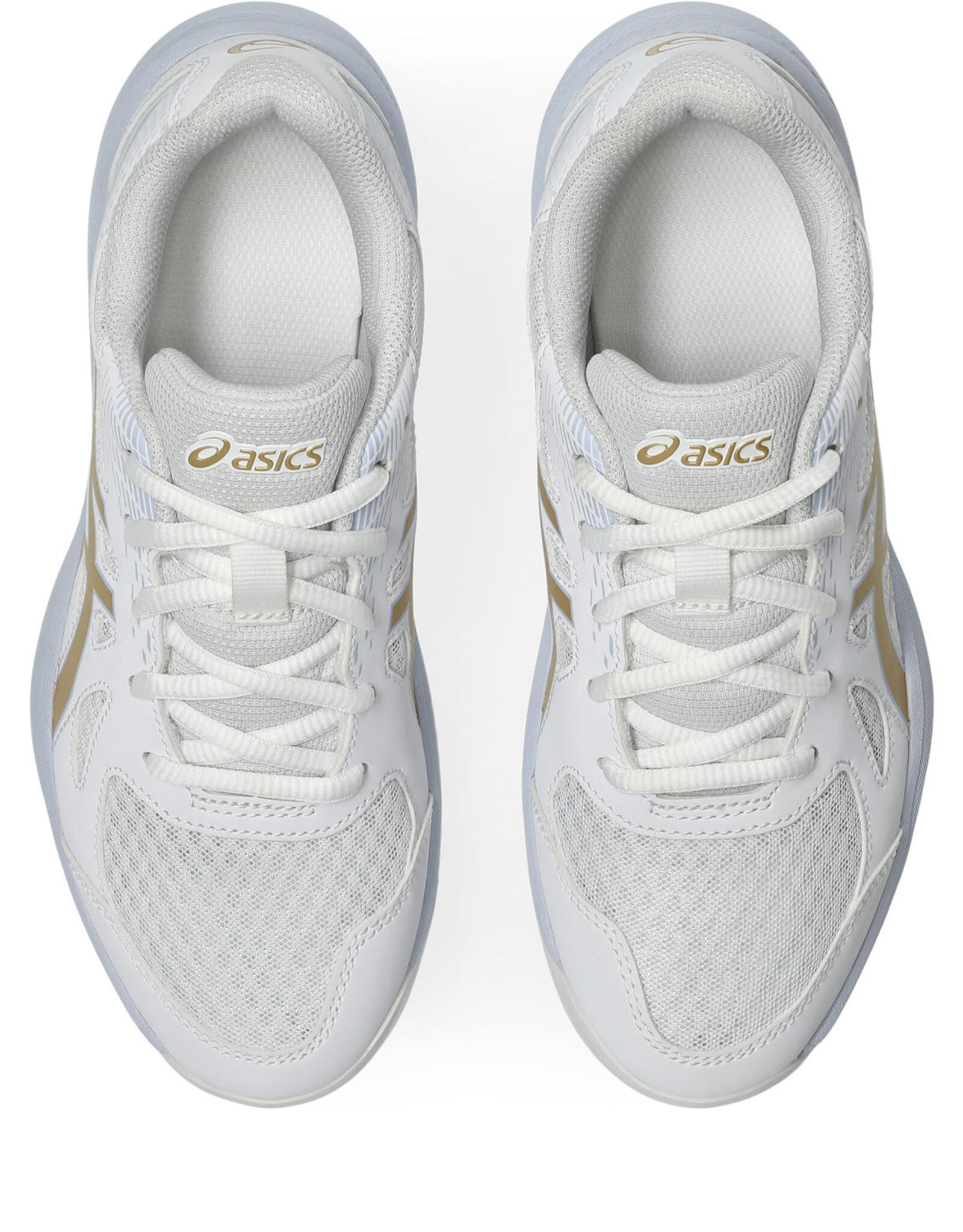 Asics UPCOURT 6 GS-Kinderen-WHITE/CHAMPAGNE
