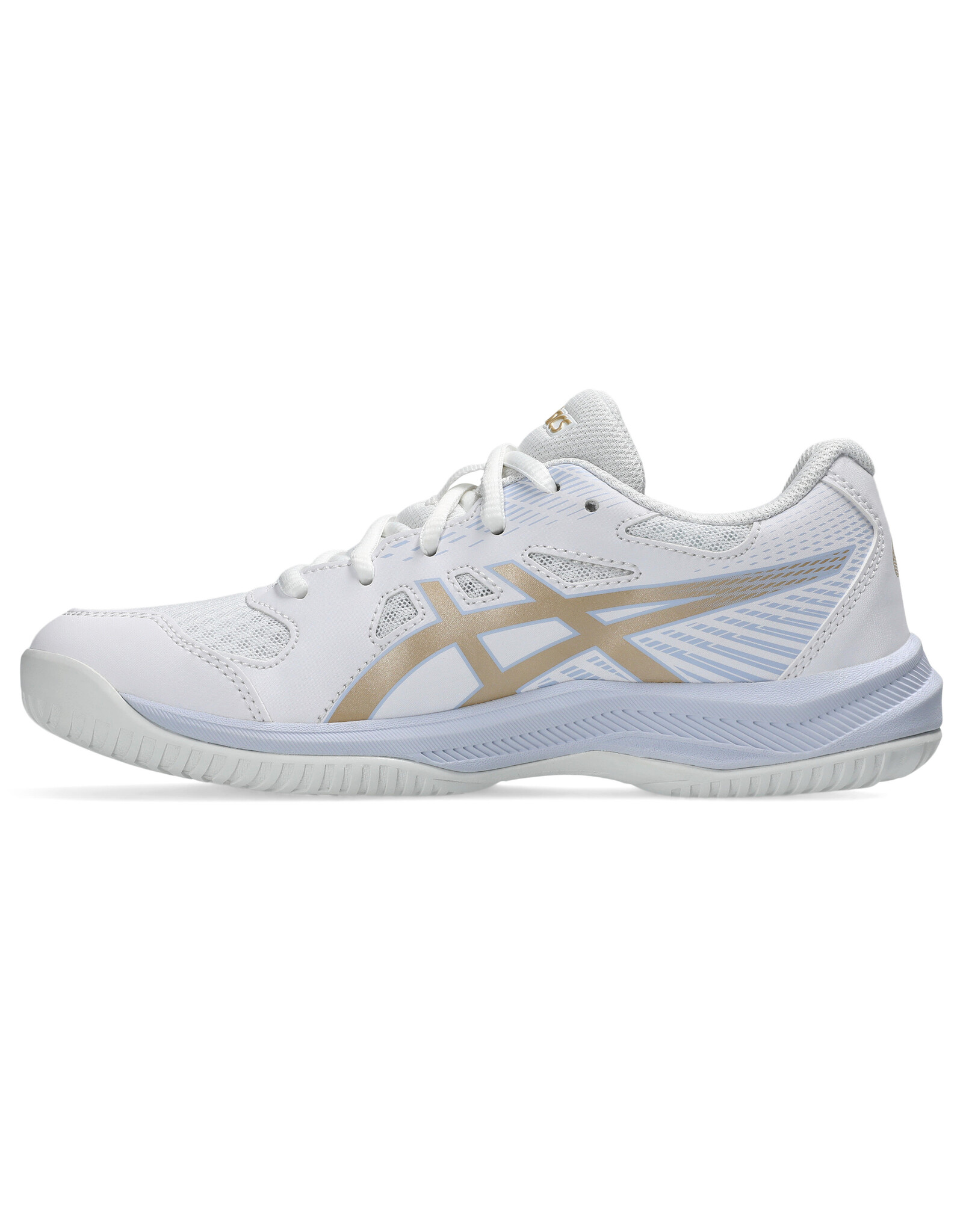 Asics UPCOURT 6 GS-Kinderen-WHITE/CHAMPAGNE