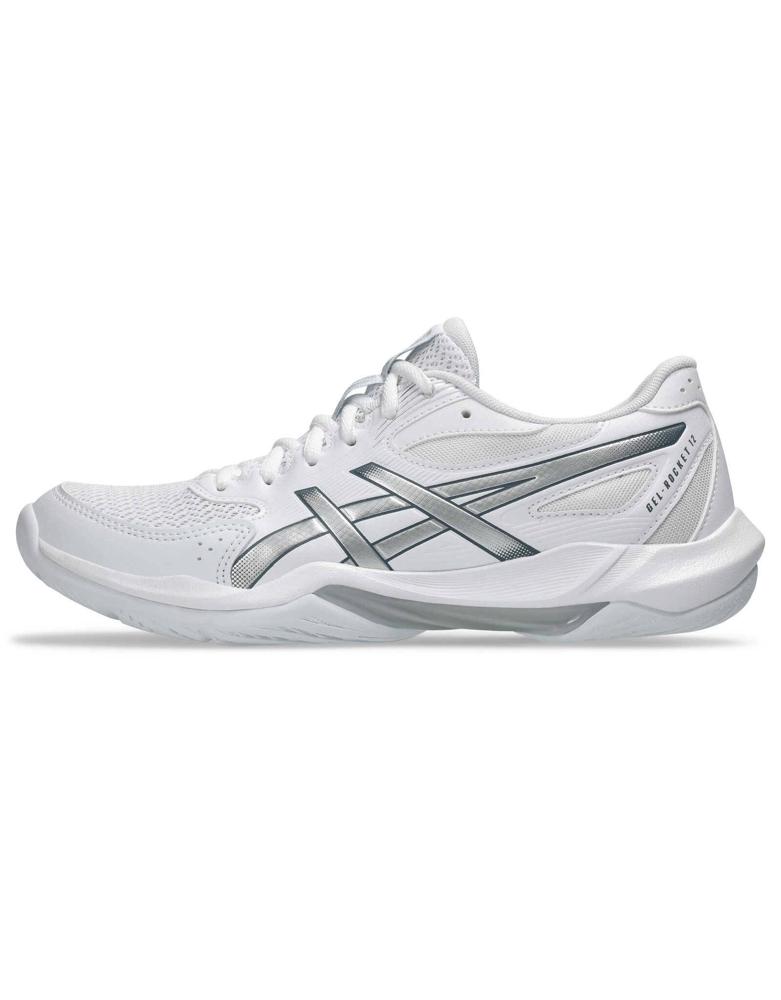 Asics GEL-ROCKET 12-Dames-WHITE/PURE SILVER