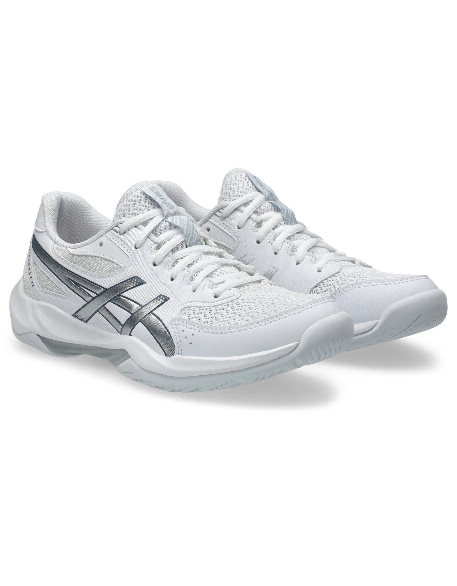 Asics GEL-ROCKET 12-Dames-WHITE/PURE SILVER