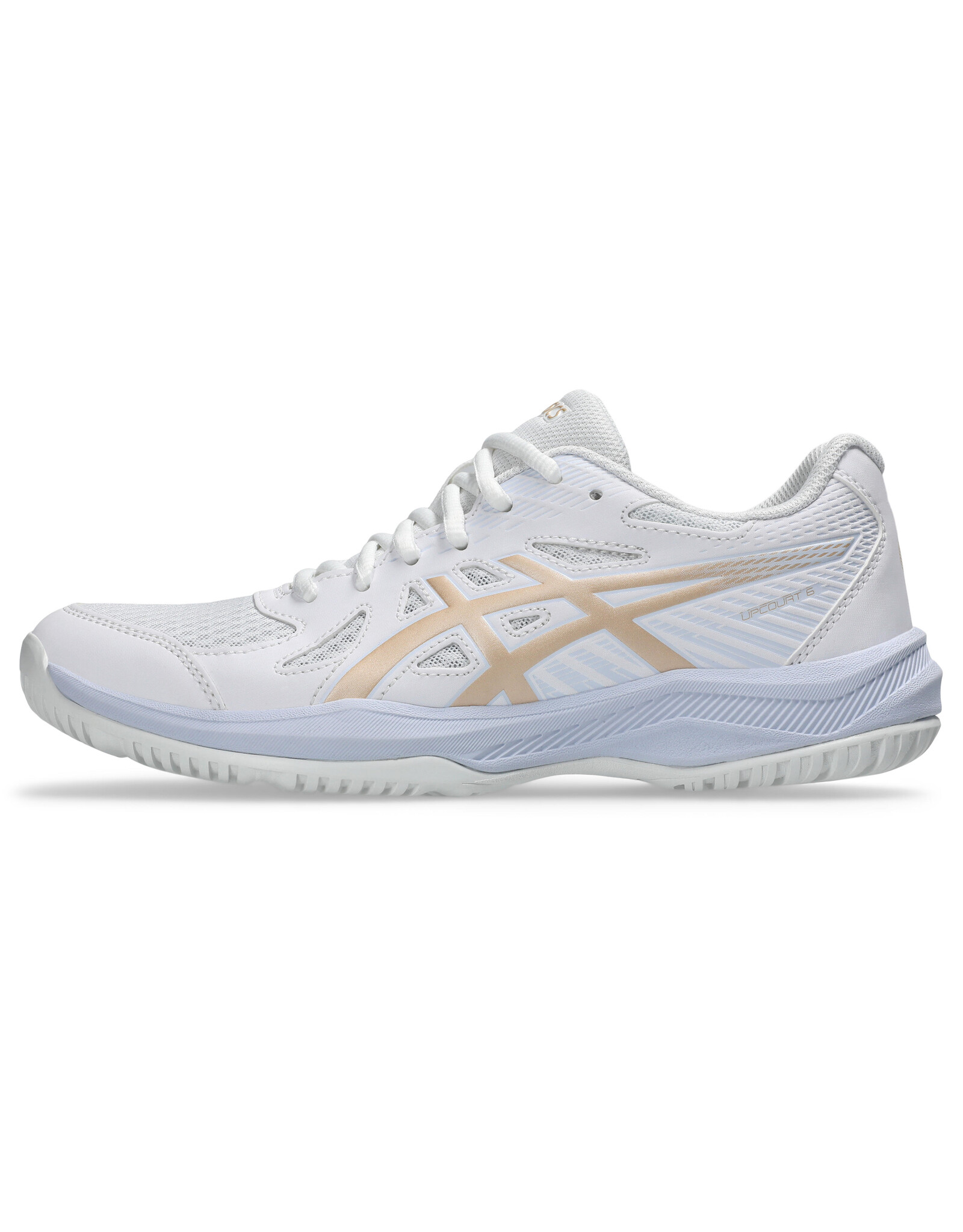 Asics UPCOURT 6-Dames-WHITE/CHAMPAGNE