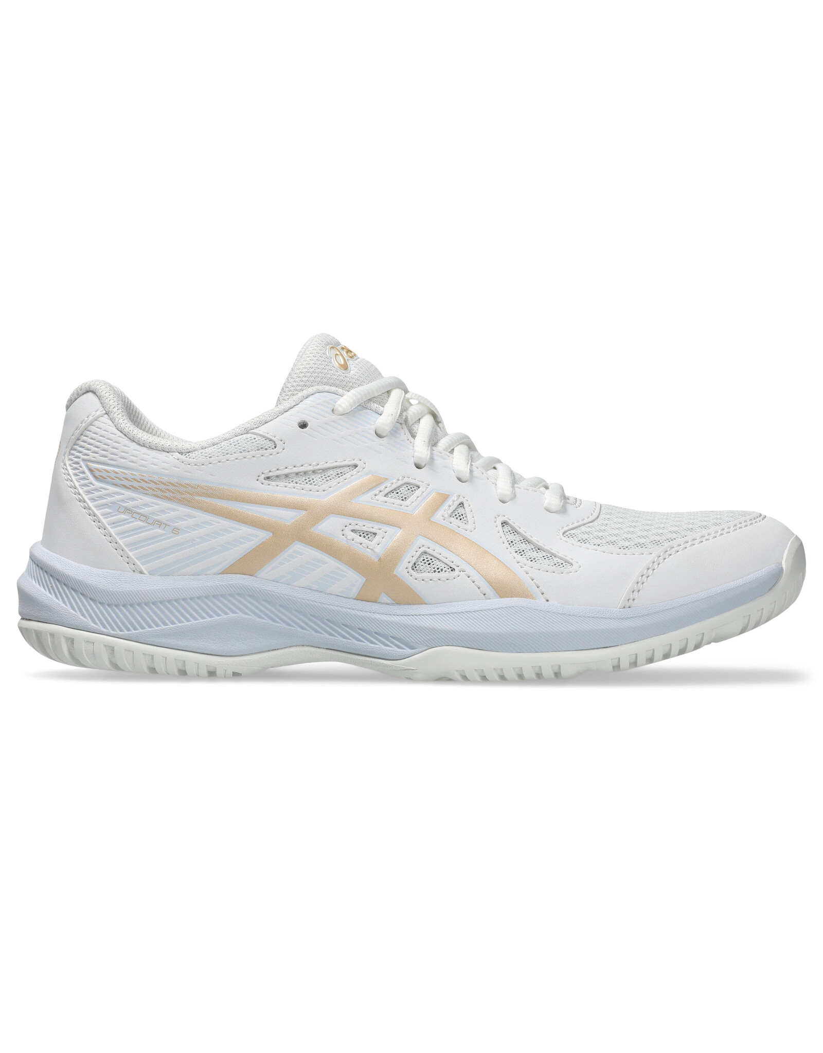 Asics UPCOURT 6-Dames-WHITE/CHAMPAGNE