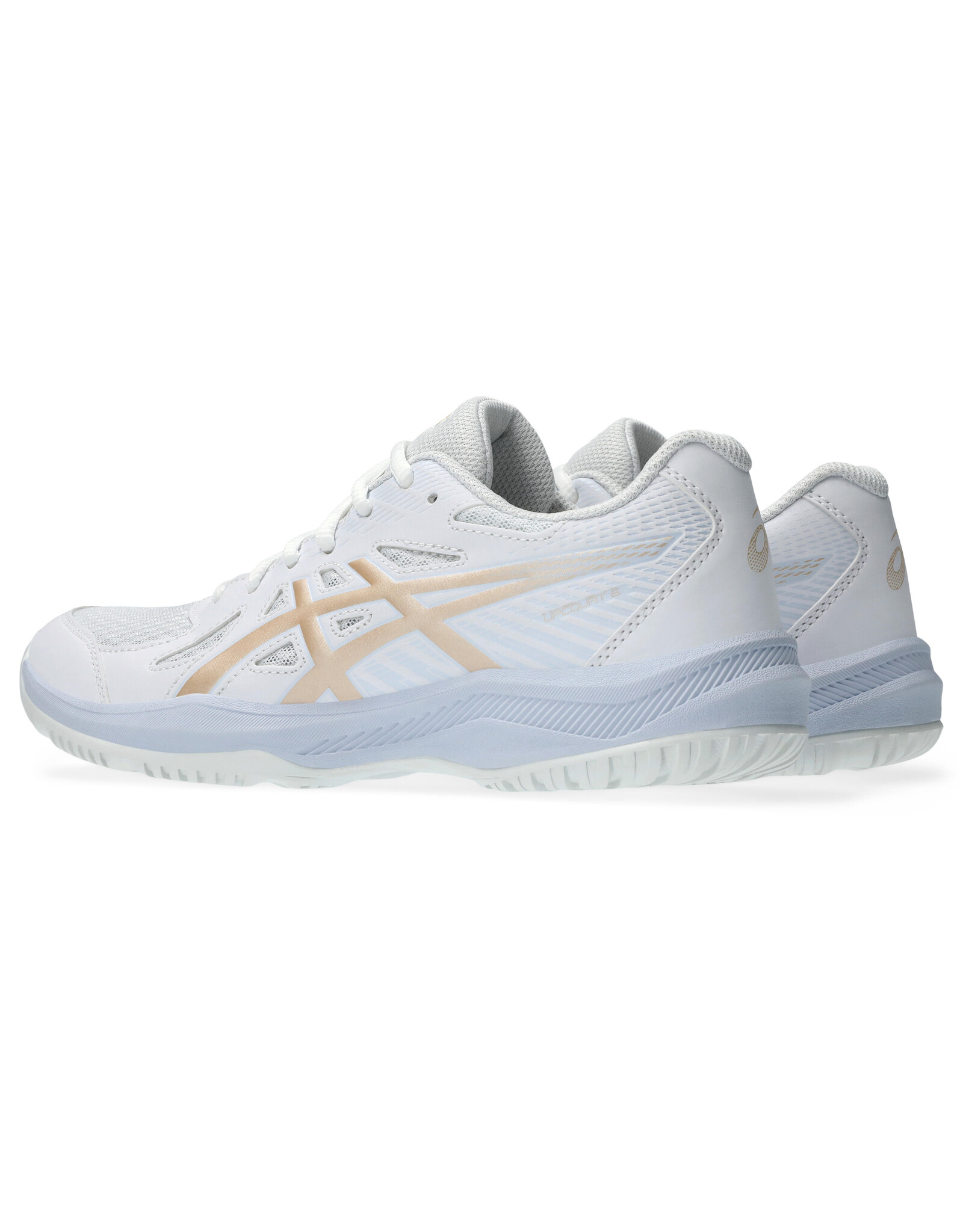 Asics UPCOURT 6-Dames-WHITE/CHAMPAGNE