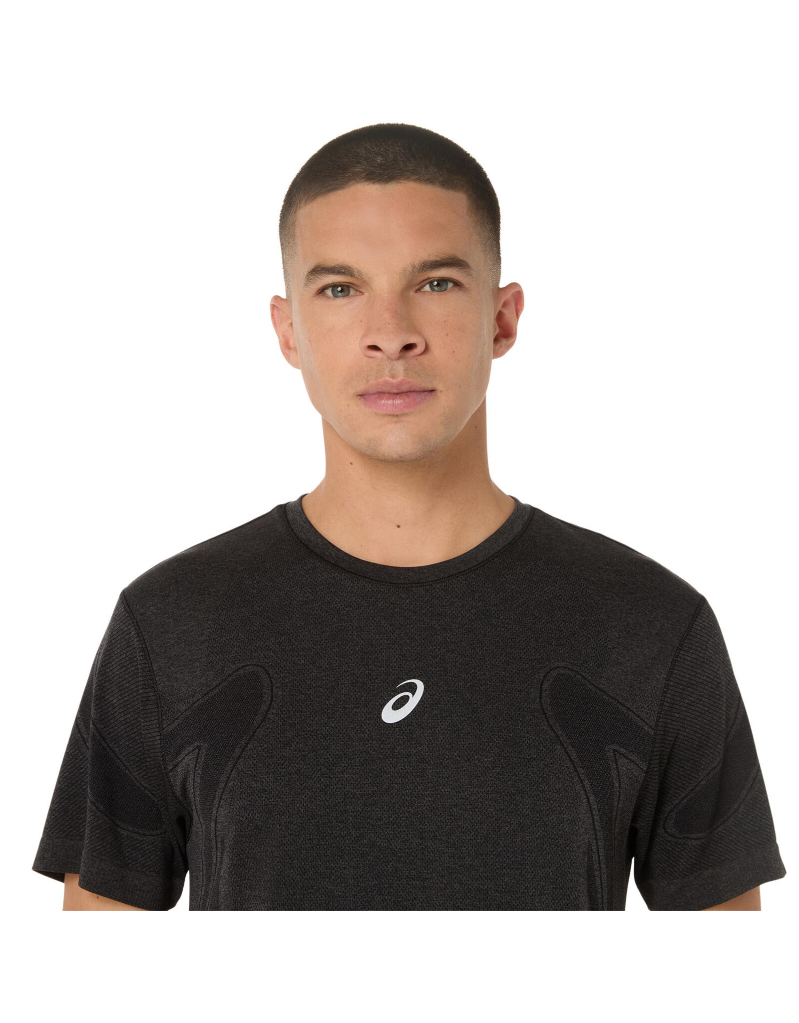 Asics ROAD SEAMLESS SS TOP-Heren-PERFORMANCE BLACK