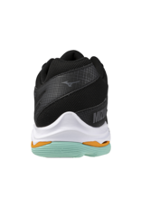 Mizuno SHOE WAVE VOLTAGE-Heren-Black/Tangelo/IceGreen