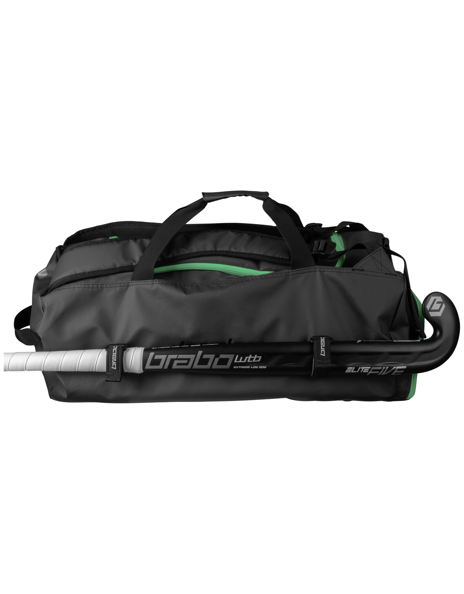 Brabo Duffle Elite-Black/Lime