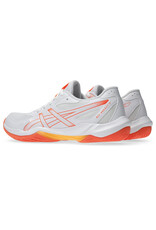 Asics GEL-ROCKET 12-Dames-WHITE/VIVID CORAL