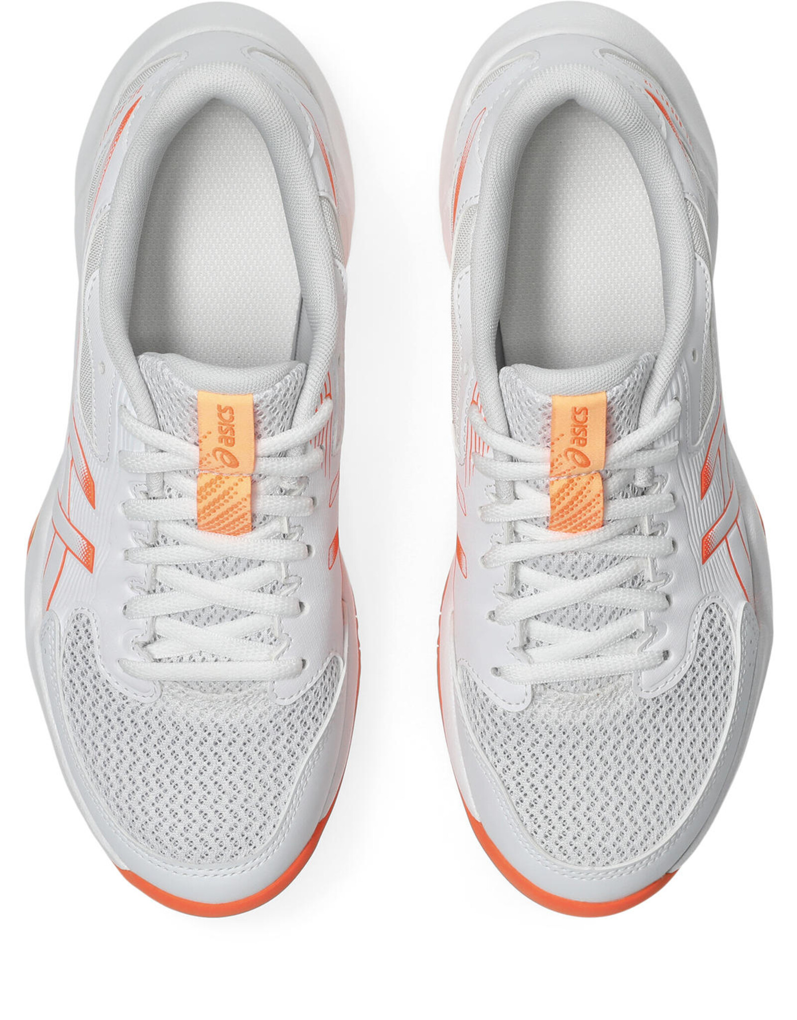 Asics GEL-ROCKET 12-Dames-WHITE/VIVID CORAL