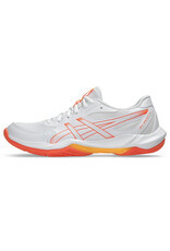 Asics GEL-ROCKET 12-Dames-WHITE/VIVID CORAL