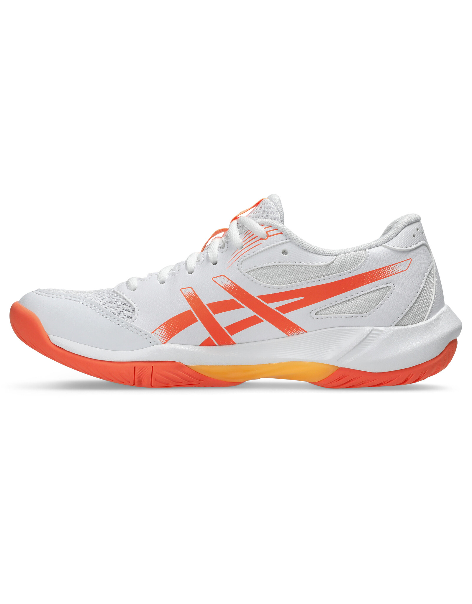 Asics GEL-ROCKET 12-Dames-WHITE/VIVID CORAL